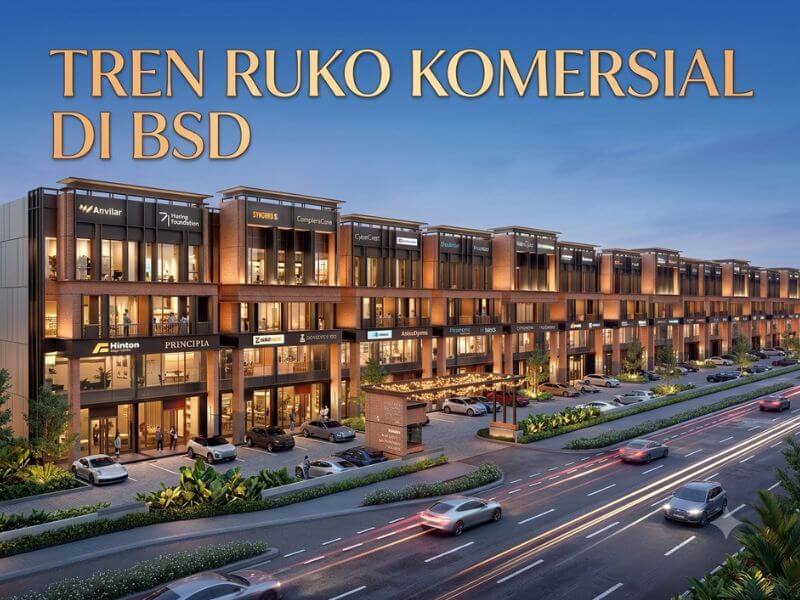 Tren Ruko BSD Serpong